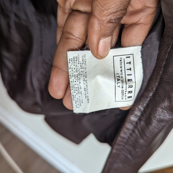 ✅💯VERSACE JEANS COUTURE LEATHER JACKET - Picture 9 of 15